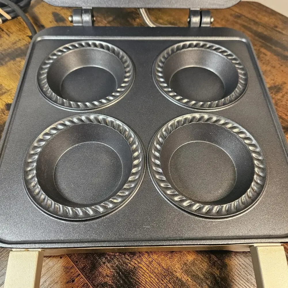 Breville BPI640XL Personal 4 Mini Pie Maker Nonstick Stainless Steel - TESTED